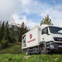 Transgourmet - Lieferung ans Kreuzeckhaus